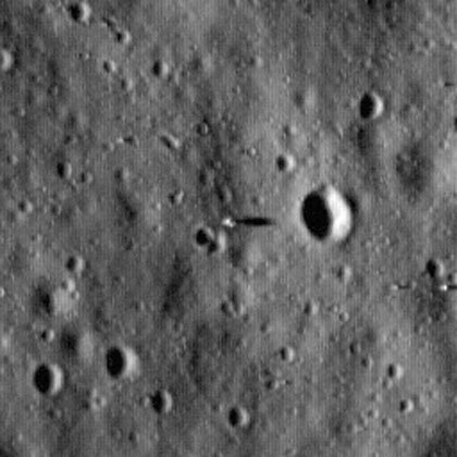 Снимки, заснятые лунной миссией «Аполлон-15»