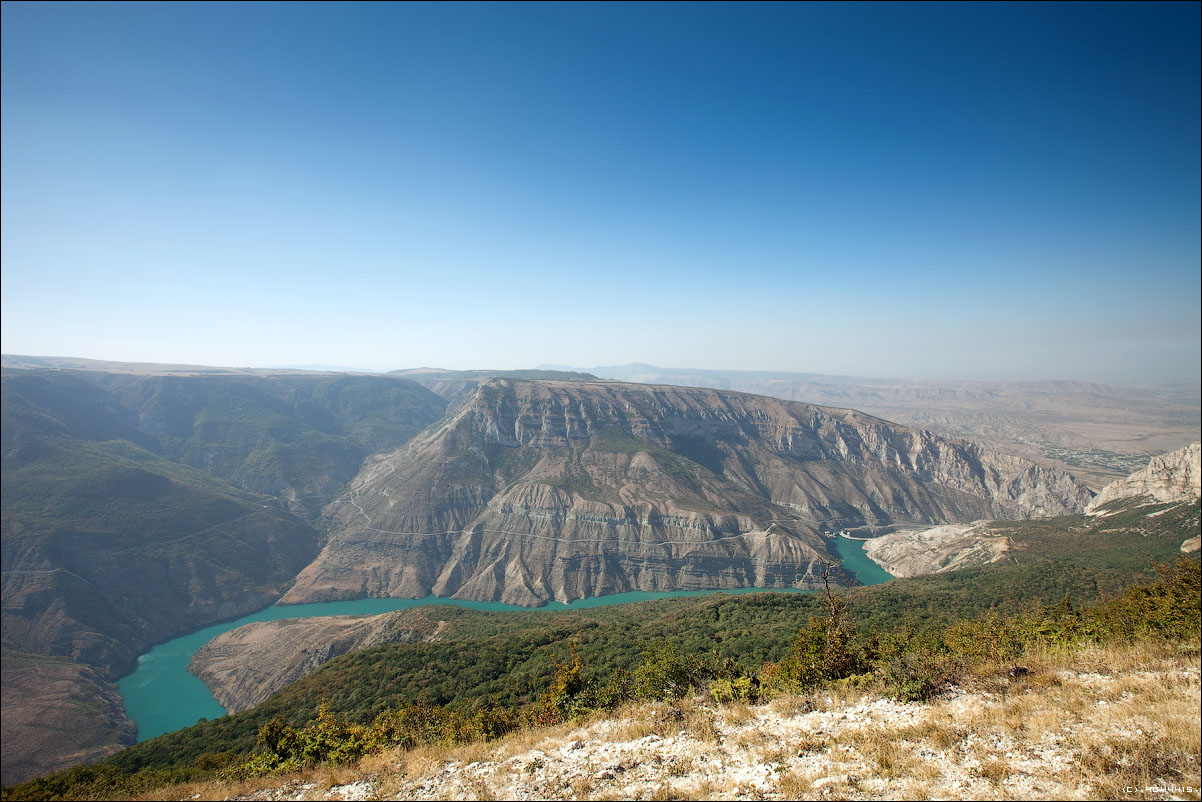 Чиркейская ГЭС поселок Дубки