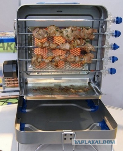 Шашлык в рамках дома, квартиры