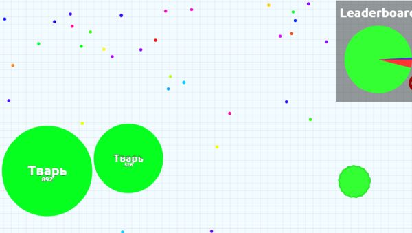 Симулятор жизни: agar.io