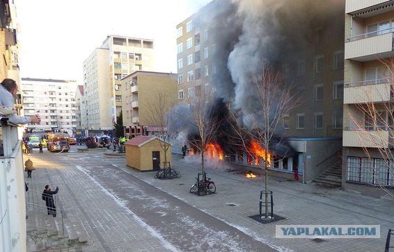 В Швеции подожгли мечеть