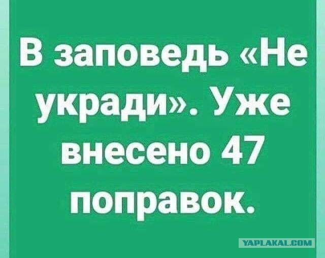 Госдума в первом чтении убрала из Библии заповедь "Не укради"