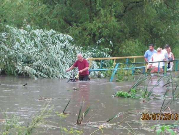 В Луцке вчера прошел дождик