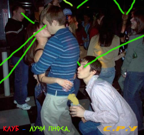 Фотожаба: Удачно пристроился