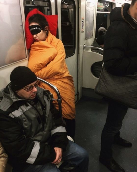 Модники из нашей подземки. Свежее