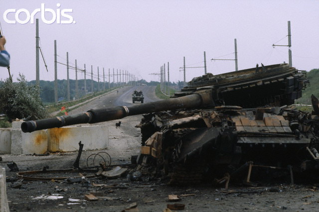 Т-64БВ в бою