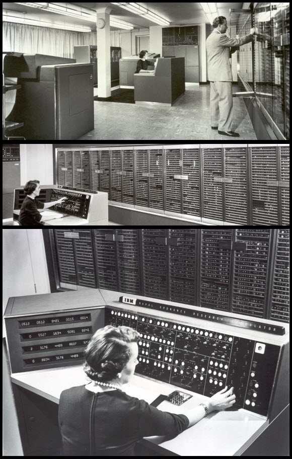 Компьютеры 1940-1960-х годов (18 фото)