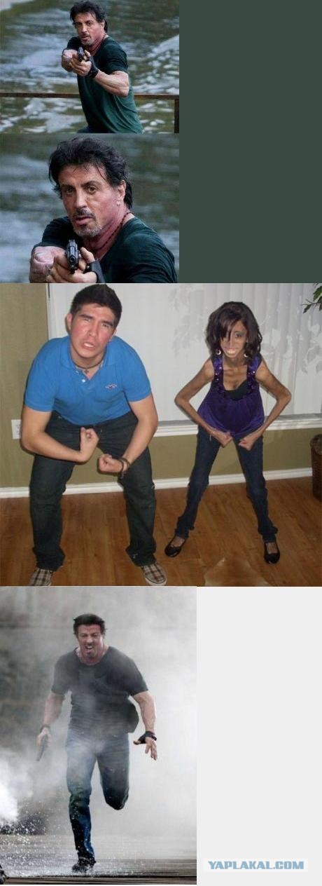 Фотожаба: Куда так торопится Слай?