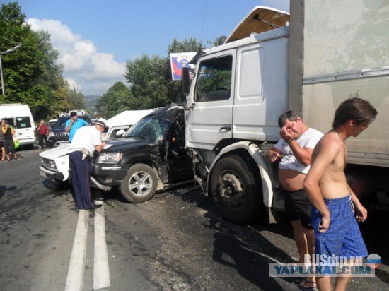 Отказали тормоза у фуры