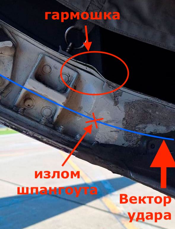 Борт «Смартавиа» жестко прочесал хвостовой частью по полосе при посадке в Сочи