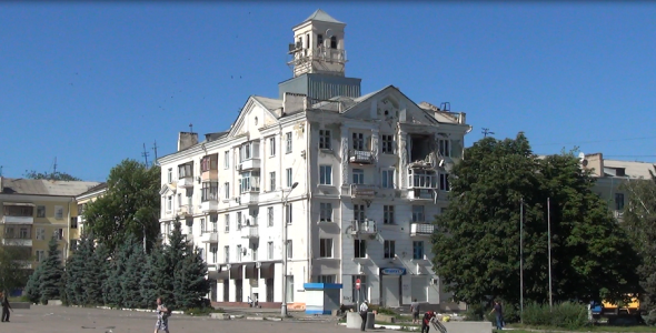 Помощь российских волонтеров