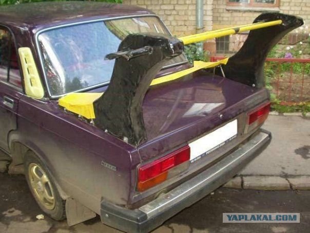 10 самых популярных черт советского “автотюнинга”, (10 фото)