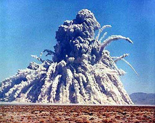 Подземные ядерные взрывы (7 фото)