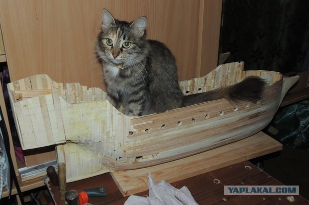Модель парусника