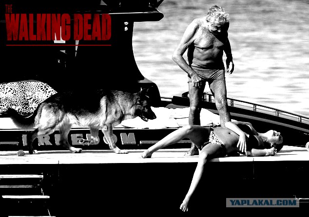 72-летний Р. Кавалли со своей 20-летней любовницей