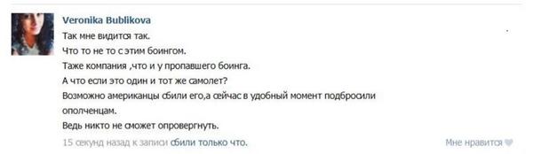 На Украине рухнул Боинг-777 малайзийских авиалиний