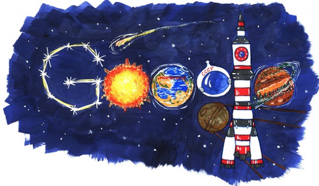 Дети нарисовали дудлы для Google