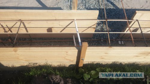 Фундамент за летние выходные.
