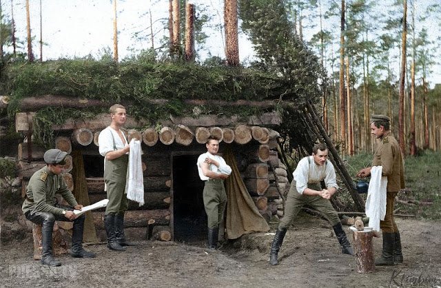 Фотоподборка "Россия во время Первой Мировой" в цвете