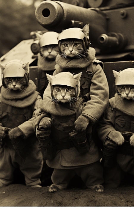Боевые коты Первой Мировой