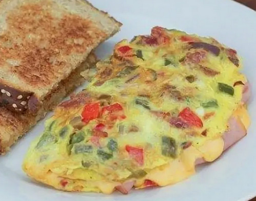 Яичница глубокой прожарки