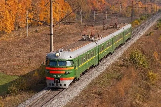 Осень на железной дороге