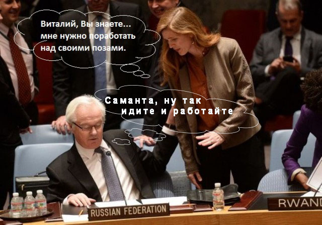 Виталий Чуркин о Саманте Пауэр