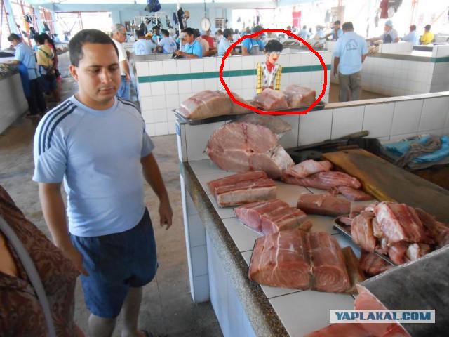 Рыбный рынок в Эквадоре