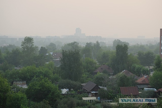 Туман в Челябинске,Уфе ,Тюмени
