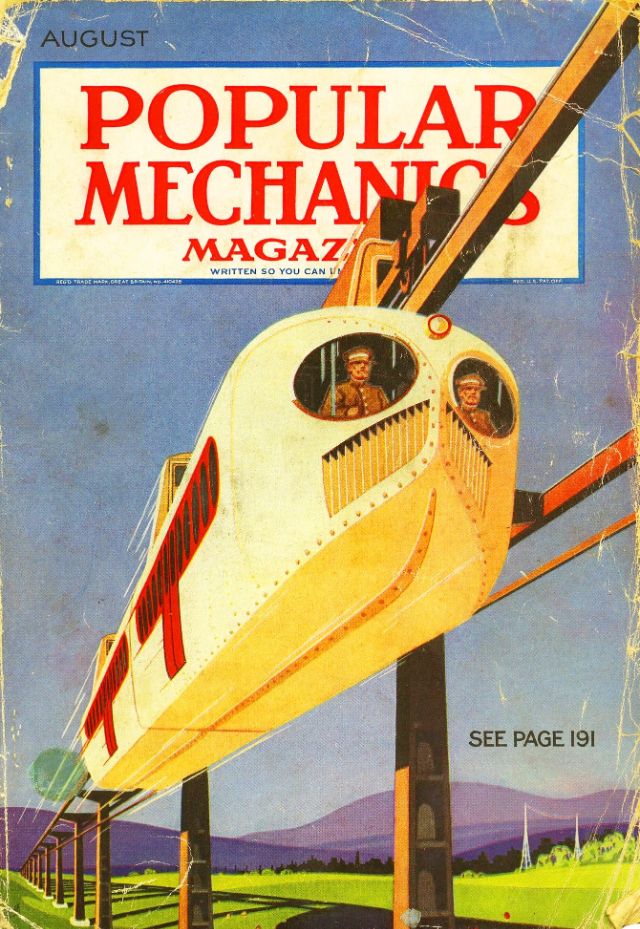 Технологическая утопия, которую мы потеряли: обложки журнала Popular Mechanics 30-х и 40-х годов