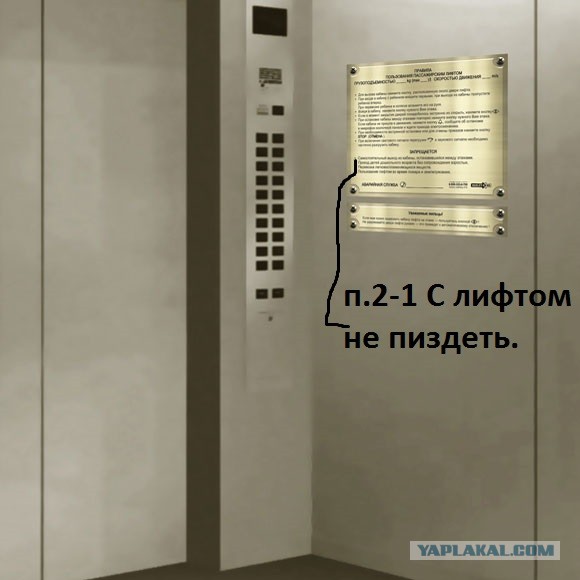 Неожиданный разговор с лифтом