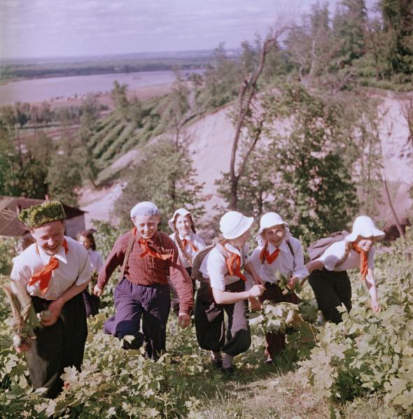 Советские школьники 1950-х