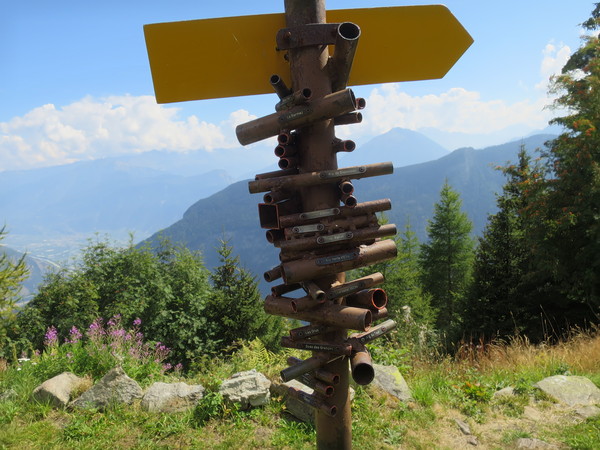 Устройство для поиска гор в Швейцарии.