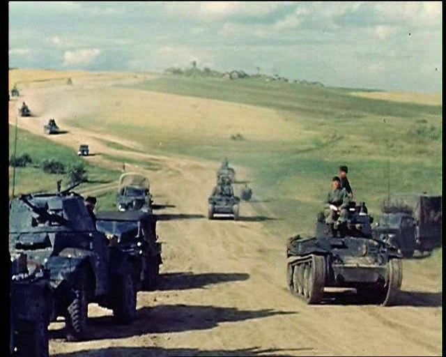 1941 год в цвете. Война
