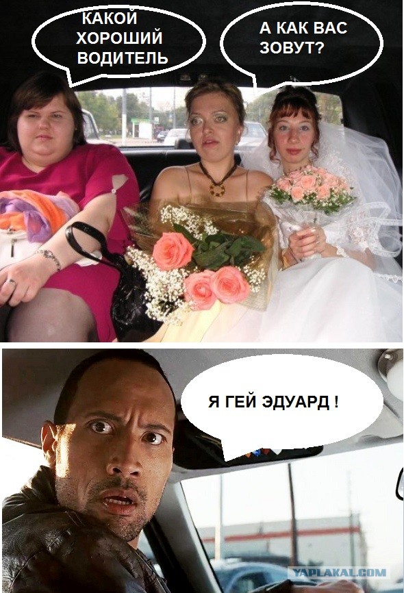 Водила везёт и не оборачивается