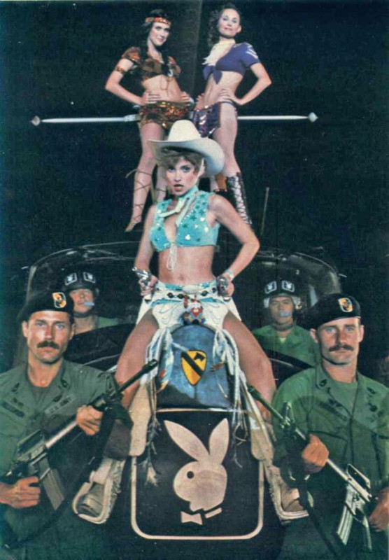 Модель из журнала «Playboy» на войне во Вьетнаме