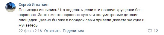 Поставил машину на пешеходной дорожке...