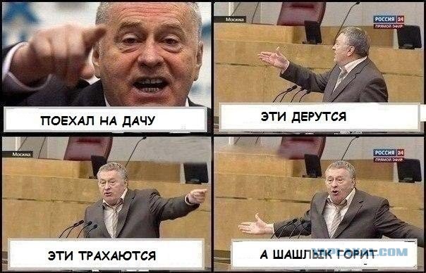 Комиксы про Жириновского