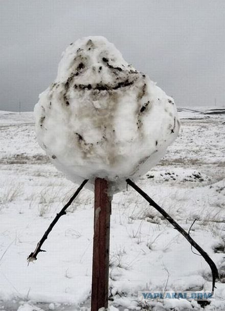Сезон снеговиков в разгаре!