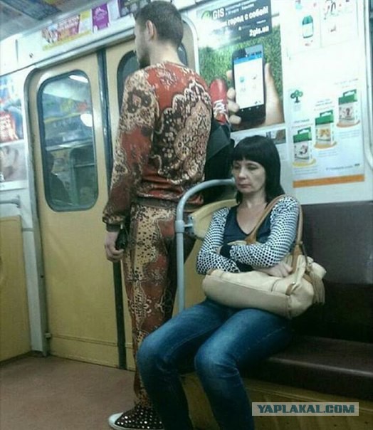 Странные люди, встречающиеся в Московском метро