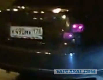 В Петербурге сегодня ночью южане жестко подрезали на автомобиле мужчину, а потом угрожали пистолетом