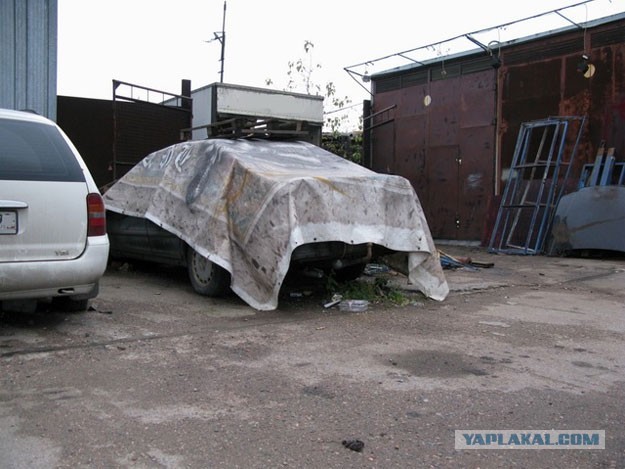 Навес из поликарбоната или я услышал как гниет УАЗ