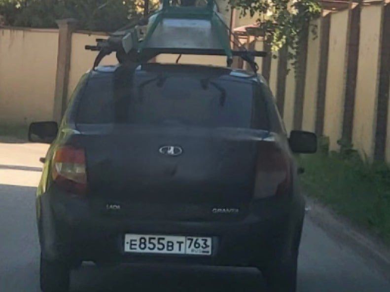 В Самаре дядю не пропустили на дороге