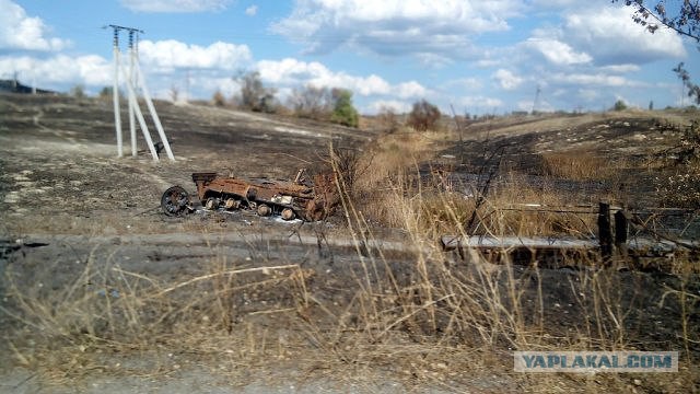 Т-64БМ "Булат" брошен ВСУ в н.п Новосветловка