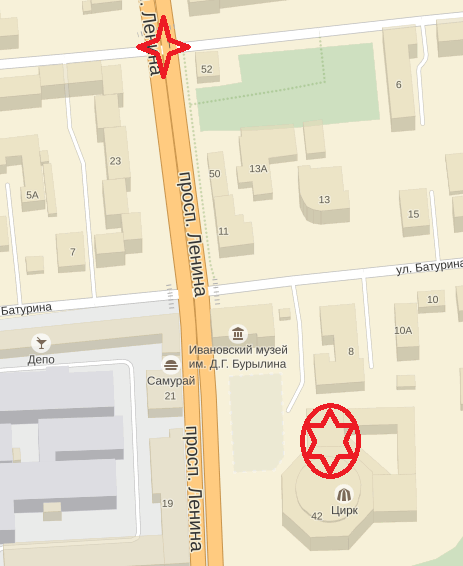 Батурина 40 красноярск карта