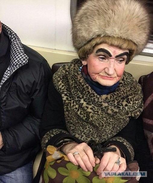 Метро и экстравагантные люди в нем