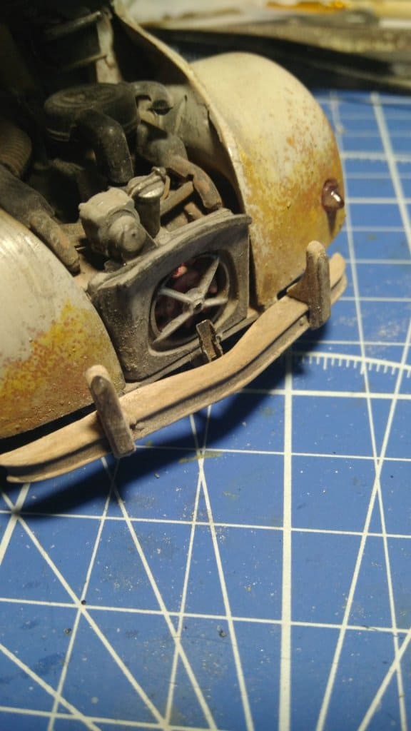 Сборка модели Citroen 2CV Fourgonnette