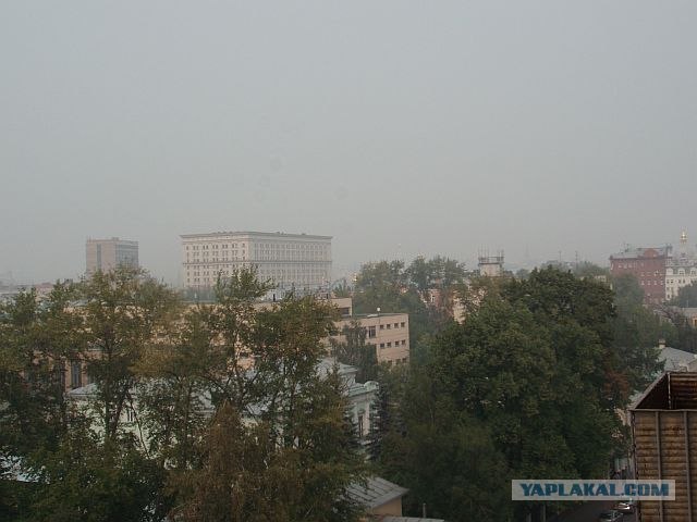 Дым в Москве (04.08.2010)