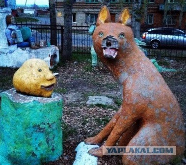Ежегодная реставрация памятника превратила его в убожество