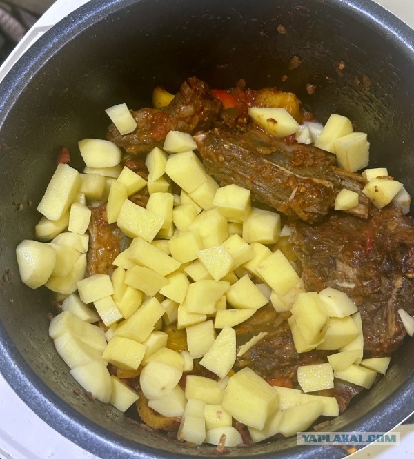 Лагман. Мультискороварка. Лапша из лавки